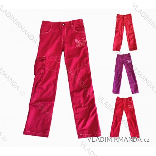 Spring Pants Children's Pants and Puppy Girls Cotton (110-146) KUGO JK036