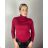 Women's Long Sleeve Knitted Turtleneck Sweater (S/M ONE SIZE) ITALIAN FASHION EXTRA ME IMM22FD9076/DR S/M Beige