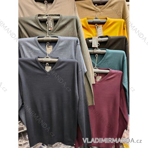 Men's thin long sleeve sweater (M-2XL) TURKISH FASHION TME24002