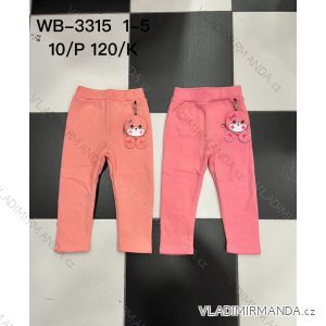 Children's long sweatpants for girls (98-128) ACTIVE SPORT ACT22HZ-9007