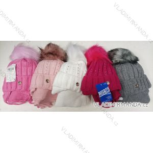 Girls' winter warm cap (3-9let) POLAND PRODUCTION PV924K1267