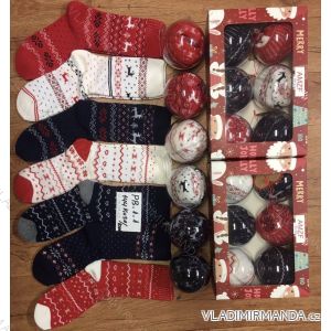 Women's Christmas socks (35-38, 39-42) AMZF AMZF24PB-1-1