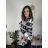 Women's Extended Velvet Christmas Long Sleeve Tunic (S/M/L ONE SIZE) ITALIAN FASHION IMC2471900