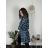 Knitted long sleeve dress (uni sl) ITALIAN FASHION IMC191214 dark blue S/M/L