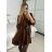 Women's Elegant Long Sleeve Dress (S/M ONE SIZE) ITALIAN FASHION IMM23M6062