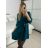 Women's Elegant Long Sleeve Dress (S/M ONE SIZE) ITALIAN FASHION IMM23M6062