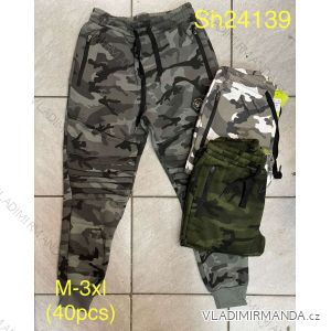 Men's long camouflage sweatpants, oversized (M-3XL) VINTE VIN24SH24139