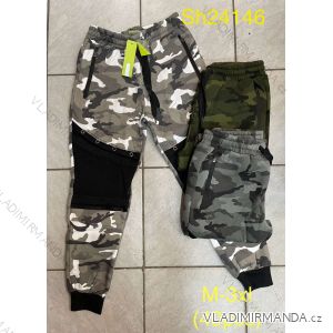 Men's long camouflage sweatpants, oversized (M-3XL) VINTE VIN24SH24146