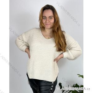 Knitted sweater thin turtleneck long sleeve women (L / XL ONE SIZE) ITALIAN FASHION IMD211110