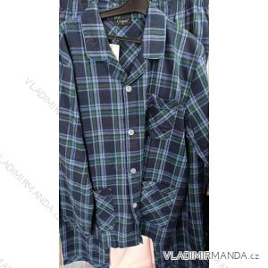 Men's pajamas long flannel oversized (M-2XL) FASHION LAND SC135M