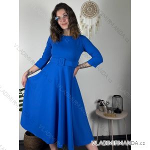 Women's elegant party long sleeve dress (S/M ONE SIZE) ITALIAN FASHION IM322282