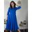 Women's elegant party long sleeve dress (S/M ONE SIZE) ITALIAN FASHION IM322282