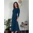 Women's elegant party long sleeve dress (S/M ONE SIZE) ITALIAN FASHION IM322282