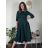 Women's elegant party long sleeve dress (S/M ONE SIZE) ITALIAN FASHION IM322282