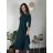 Women's elegant party long sleeve dress (S/M ONE SIZE) ITALIAN FASHION IM322282