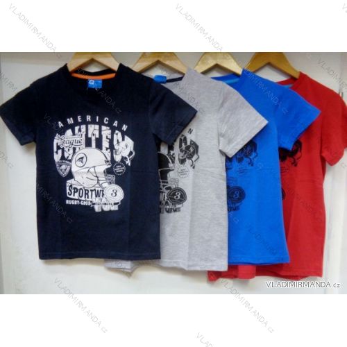 T-shirt short sleeve for children and boys (128-164) VOGUE IN 75206
