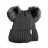 Winter hat with pompon women (ONE SIZE) WROBI PVB21104142