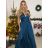 Women's Strapless Long Party Dress (S/M ONE SIZE) ITALIAN FASHION IMPSH245192