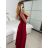 Women's elegant party long sleeve dress (S/M ONE SIZE) ITALIAN FASHION IM322282 -   black -   S / M