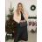 Women's Long Sleeve Fur Bolero (S/M ONE SIZE) ITALIAN FASHION IMHMS23083 -   red -   S/M/L