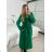 Women's Button Down Coat (L/XL ONE SIZE) ITALIAN FASHION IM323AMANDA