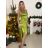 Women's Long Elegant Strapless Satin Party Dress (S/M ONE SIZE) ITALIAN FASHION IMPSH236357A/DU -   emerald green -   S/M/L