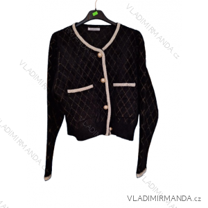 Women's long sleeve button-up sweater (M/L ONE SIZE) ITALIAN FASHION IMSM24WJD-5