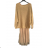 Women's Strap Dress with Sweater (S/M ONE SIZE) ITALIAN IM424SILVIE/DU - Beige - S/M