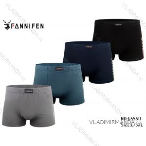 Men's cotton boxer shorts, oversized (L-3XL) FANNIFEN GRE24G55511