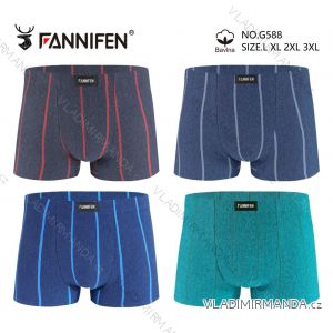 Men's cotton boxer shorts, oversized (L-3XL) FANNIFEN GRE24G588