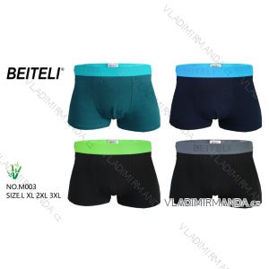 Men's bamboo boxer shorts, oversized (L-3XL) BEITELI GRE24M003