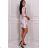 Women's Plus Size (42-46) Long Elegant Party Sleeveless Dress POLISH FASHION PMLBC23265-10 white 34