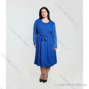 Women's elegant party long sleeve dress (S/M ONE SIZE) ITALIAN FASHION IM322282