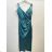 Women's Strapless Satin Long Party Dress (44/46 ONE SIZE) ITALIAN FASHION IMPSH246357XL