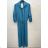 Women's Long Sleeve Belted Shirt Dress (S/M ONE SIZE) ITALIAN FASHION IMPSH24210151