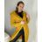 Women's Long Sleeve Knitted Cardigan (S/M ONE SIZE) ITALIAN FASHION IMPSH233091 S / M light brown