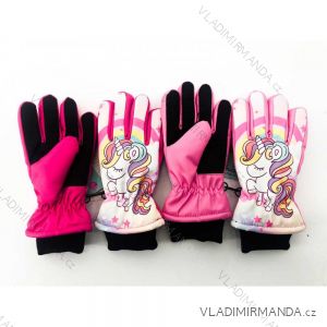 Finger ski gloves frozen children's girls (3-8 years) SETINO FR-A-GLOVES-236