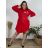 Women's elegant party long sleeve dress (S/M ONE SIZE) ITALIAN FASHION IM322282