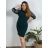 Women's short sleeve dress oversized (L-3XL) POLISH FASHION PMF20013