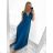 Women's Sleeveless Long Party Dress (S/M ONE SIZE) ITALIAN FASHION IM9235192 dark blue S/M/L