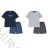 Men's short-sleeved pajamas, oversized (M-3XL) WOLF S2575B