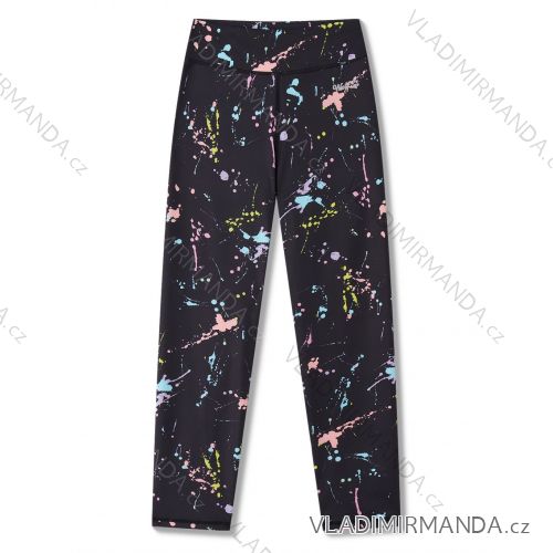 Long functional leggings for girls (134-170) WOLF T2591