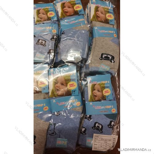 Socks warm thermo infant boys (0-36 months) LOOKEN ZTY-6827ABS