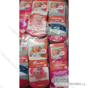 Socks warm thermo anti-slip for baby girl (0-36 months) LOOKEN ZTY-6727ABS