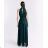 Elegant glittery sleeveless women's formal dress (S/M/L ONE SIZE) ITALIAN FASHION IMPSH2520037