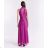 Elegant glittery sleeveless women's formal dress (S/M/L ONE SIZE) ITALIAN FASHION IMPSH2520037