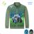 Zip-up sweatshirt for children's girls (98-128) KUGO WM0869