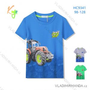 T-shirt short sleeve children's boys (98-128) KUGO HC9343