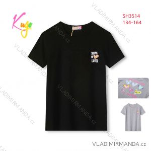 Girls' Short Sleeve T-Shirt (134-164) KUGO FL1209