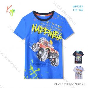 T-shirt short sleeve children's boys (98-128) KUGO FB3808